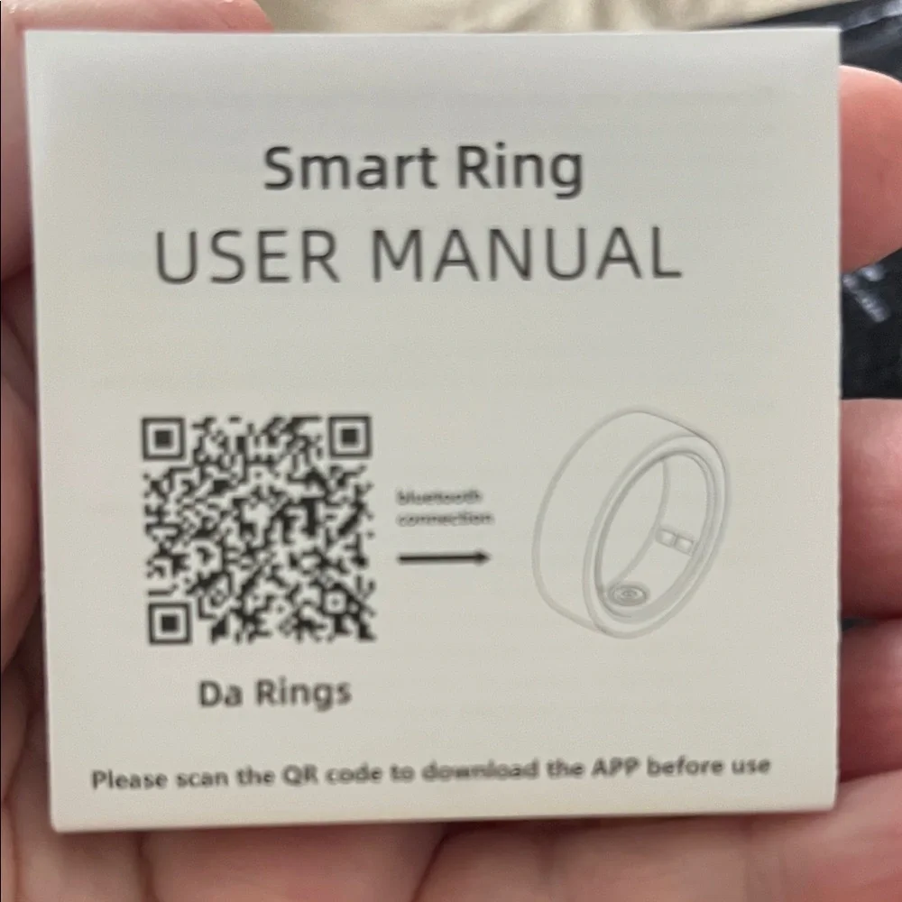 Smart Ring in Black by